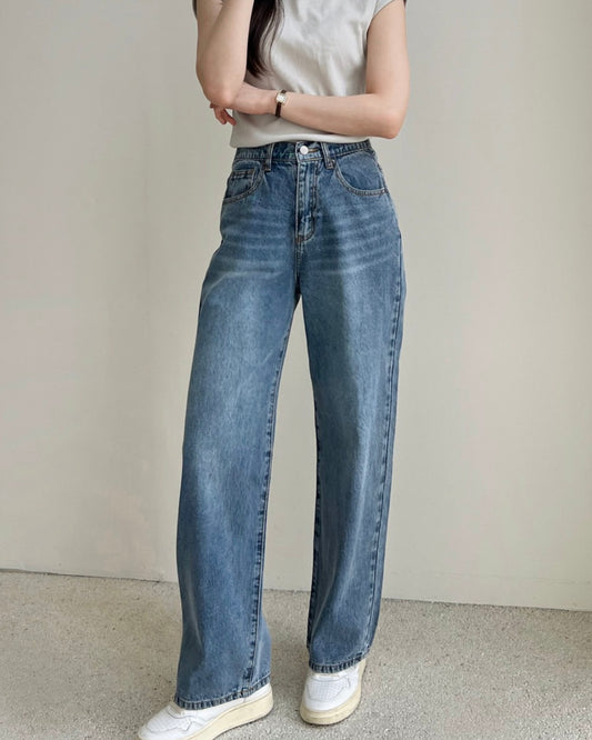 Banding denim Pants